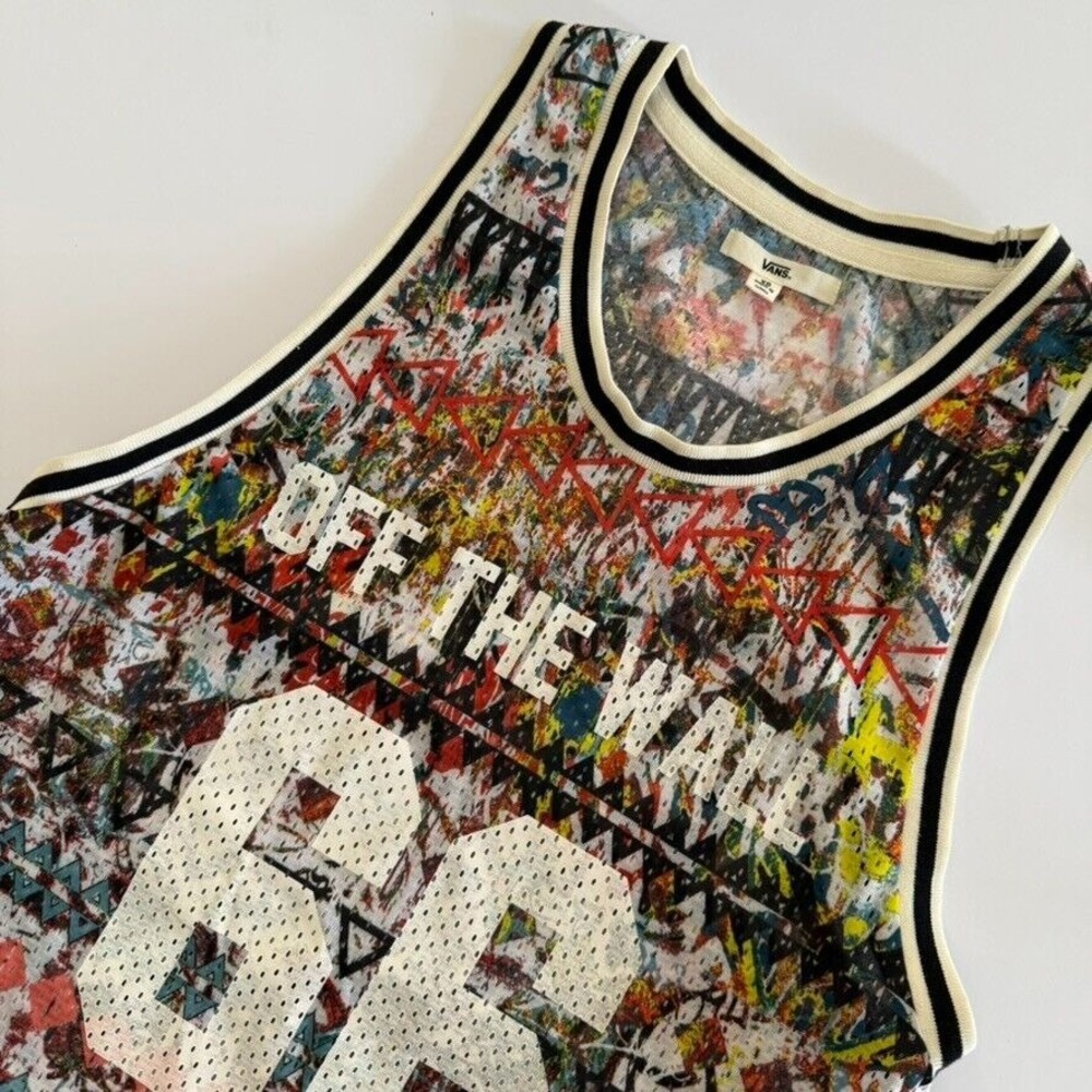 VANS Off the Wall Vintage Summer Unisex Tank - XS‎